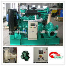 High pressure water pump powered by diesel engine